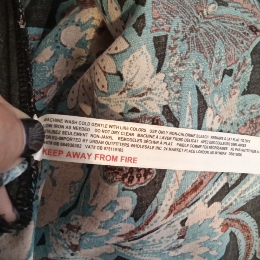 Free People Intimately Through The Vine Maxi Dress Floral Print Womens S-P - Picture 7 of 10